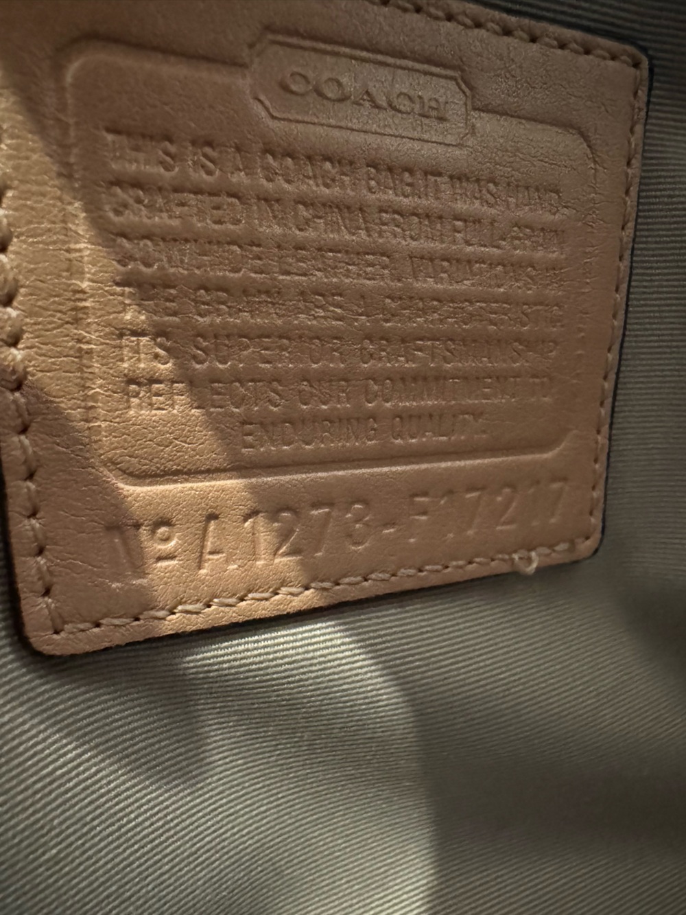 Coach - SoHo Pleated Flap Shoulder Bag - Peachy Pearl 2012 - Picture 8 of 12